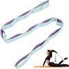 AiQInu Elastico Fasce di Resistenza, Elastici Fitness Yoga Stretching Band con 11 Loops, Fasce Elastiche Fitness per Yoga Pilates Fitnesse Stretching