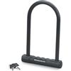 Master Lock Catena Bici U, Chiave, Supporto per il Trasporto, 8170EURDPRO, Da utilizzare con bici elettriche, da montagna, da strada, pieghevoli