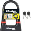 Master Lock Catena Bici U, Chiave, Certificato Antifurto, 8278EURDPRO, Da utilizzare con bici elettriche, da montagna, da strada, pieghevoli