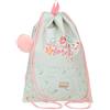 MOVOM Enchanted Forest - Borsa messenger da ragazza, confezione da 1, Verde, 32x42x10 cms, Borsa con coulisse