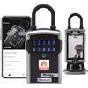 Master Lock 5440EURD Cassaforte per chiavi con Bluetooth con combinazione, Archetto, Resistente agli agenti atmosferici, Mini cassaforte per chiavi Select Access Smart