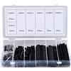 Rolson Tools 61299 - Guaine termorestringenti assortite per cavi, 127 pezzi