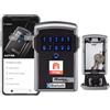 Master Lock 5441EURD Cassaforte per Chiavi Bluetooth, Montaggio a Parete, Casseta di Sicurezza per Chiavi Nero