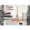 Conté À Paris Set Conté à Paris Schizzo in astuccio di metallo - 7 matite da disegno, 6 Carré + Accessori