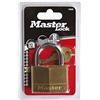 Master Lock 150EURD Lucchetto con Chiavi in Ottone, Oro, 6.8 x 5 x 1.4 cm