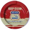 LifeChic Posacenere Rotondo Ø 13,5 cm in Metallo - Keep Clean | Interni ed Esterni per Casa, Bar, Ufficio, Ristoranti, Hotel e Giardini