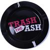 LifeChic Posacenere Rotondo Ø 13,5 cm in Metallo - The Trash Ash | Interni ed Esterni per Casa, Bar, Ufficio, Ristoranti, Hotel e Giardini