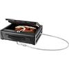 Master Lock PP1KML Compatta Cassaforte con Chiave, con Cable, Ottimo per Gioielli, Soldi, Pistola, Oggetto Prezioso