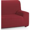 Martina Home Emilia Copridivano, Tessuto, Bordeaux, 3 Posti (170 a 220 cm)