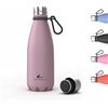 Daikoku, Bottiglia Termica in Acciaio Inossidabile | Doppia Parete Isolante | 100% Antifuga | Sicura e Salutare, Free BPA | Multifunzionale, Sport Ideale thermo Acciaio Inossidabile, Rosa, 350 ML