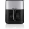 Ufesa Phoenix, Friggitrice ad Aria Doppia Resistenza con Vapore, 6 L, 1800 W, 10 Programmi Preimpostati, Finestra e Luce Interna, Ricettario Incluso
