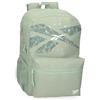 Reebok Joumma Bags Trace, zaino verde in poliestere, spallacci larghi, ergonomici e imbottiti, vari scomparti, Verde, Zaino 44