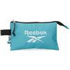 Reebok Boston Estuche Triple Turquesa Blu 22x12x5 cm Poliestere 1,32L di Joumma Bags