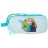 Disney Joumma Frozen Forever Azzurro Astuccio Doppio 23x9x7 cm Poliestere