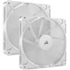 Corsair Confezione Da 2 Ventole Pwm Da 140 Mm - Corsair - Rs140 - Bianco