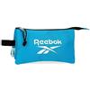 Reebok Custodia Tripla Reebok Boston Blu 22x12x5 cm Poliestere