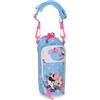 Disney Joumma Disney Minnie Flowers Piccola Borsa a Tracolla Azzurro 8x22.5x8 cm Poliestere