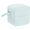 Brother PTP910BT Cube Pro | Etichettatrice Portatile | Bluetooth, MFI |Stampa da smartphone e Tablet iOS e Android | Collegabile a PC | Batteria Integrata | Nastri Serie TZE fino 36 mm | Colore Bianco
