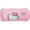 Hello Kitty Sanrio Hello Kitty Bows Estuche Redondo Rosa 20x8,5x8,5 cm PVC