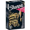 Sharpie pennarelli indelebili metallici | punta fine | oro | confezione da 12