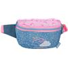 Enso Dreamer, borsa da toilette a tracolla, perfetta per organizzare, più scomparti., Blu, Gürteltasche, Marsupio