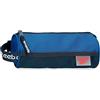 Reebok Atlantic Astuccio Rotondo Blu 23x9x9 cm Poliestere