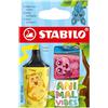 STABILO - Evidenziatore - BOSS MINI Animal Vibes