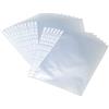 Bantex Budget 400105682 - Cartellina portadocumenti, formato A4, 100 pezzi, colore: Trasparente