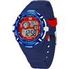 ICE-WATCH - ICE digit explorer Spider - Orologio Blu e rosso da Bambini con Cinturino in silicone - 023264 (Small)