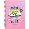 Mr. Wonderful Quaderno - Tutte le mie grandi e ultrafantastiche idee, Multicolore