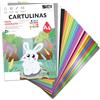 Sidi Global Market Cartoncino A4 Pack Completo 185/230 g Cartoncino colorato e metallizzato per lavoretti creativi, Scrapbooking, stampante inkjet e laser - SIDI (pack completo, 25h)