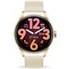 Ice-Watch - ICE smart 3.0-1.2 Gold Beige AMOLED GPS - Orologio connesso rotondo oro da Donna con Cinturino in silicone - 025115 (1.20 pollici)