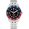 Tommy Hilfiger Orologio con Movimento al Quarzo a Tre Lancette per i Giovani con Cinturino in Acciaio InossidabileArgentato - 1720048, Silver & Black