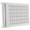 LALADEFIEE Soffione Doccia Rettangolare Piastra Ugello Beige 60 Fori Ricambio per Doccia Effetto Cascata