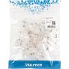 VulTech SN21401 Confezione da 50 Connettori RJ45 Cat.5e UTP, Plug di Rete Lan Trasparenti per Cavo Ethernet Non Schermato, Terminali 8P8C Standard per Crimpatura Cavi Patch, Switch, Router e PC Casa