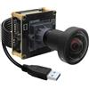 SVPRO Modulo fotocamera USB 3.0 4K 60fps, scheda webcam grandangolare M12 130° con sensore IMX678, fotocamera per computer UVC Plug & Play per Lightburn e stampanti 3D, compatibile con Windows/Linux