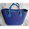 O bag Borsa Nuova Originale O bag - Col. BLU 64 - Manici GOCCIA BLU