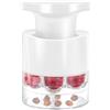 Tanxemery Snocciolatore Ciliegie Denocciolatore A 7 Fori Per Ciliegie, Amarene E Datteri | Strumento Portatile Multiuso Per Frutta | Rimuove Noccioli Da Susine, Uva E Giuggiole Per Marmellate, Dessert E