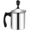 Generic Macchina Per La Schiuma Di Latte Cremosa - Macchina Per La Schiuma Di Latte Manuale Sicura, Brocca Per Montalatte In Acciaio Inossidabile, Montalatte Manuale Per Caffè Cremoso