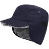 Gisdanchz Cappellino Uomo con Visiera Cappello Uomo Inverno Donna Cappelli Invernali Paraorecchie Uomo Cold Weather Military Style Army Cadet Hats Thermal Winter Baseball Flat Top cap Earflap Marina