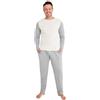 CityComfort Lungo Pigiama Uomo Set, Adulti Adolescenti Morbido 2 Pezzi Pigiama Caldo
