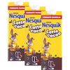 NESQUIK Ready to Drink Milk and Cocoa Brick 1L (Confezione da 3)