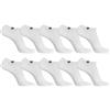 pierre cardin underwear Fantasmini Uomo 40-46, Set di 10, Bianco