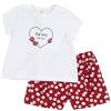 Chicco, Completo Bambina, T-shirt e Pantaloncini, con Tenere e Simpatiche Fantasie, Designed in Italy, Abbigliamento Neonata 0-24 Mesi, Idee Regalo Nascita