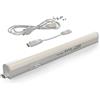 BRILONER - Barra LED Sottopensile cucina, Luce Bianca Neutra, Lampada 31.3x2.2x3Cm, 4W,