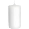 Cereria Di Giorgio - 12 Candele Cero - Ø 5 cm h. 8 cm - Bianco Cloud