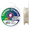 Vaessen Creative Filo di Nylon Trasparente, Bobina da 0,4 mm x 50 m, Antistrappo, Perlato, Lenza da Pesca per Fai da Te, Cucito, Perline e Appendere Oggetti