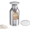 Westmark saliera in alluminio Omega - pratico portaspezie per catering e grandi cucine, adatto anche per lo zucchero, contenitore per sale con coperchio - acciaio inox, 650 ml