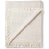 Martina Home Spiga Foulard Multiuso, 80% Cotone, 20% Poliestere, Ecru, 130 x 180 cm