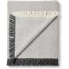 Martina Home Spiga Foulard Multiuso, 80% Cotone, 20% Poliestere, Ecru e Grigio, 130 x 180 cm